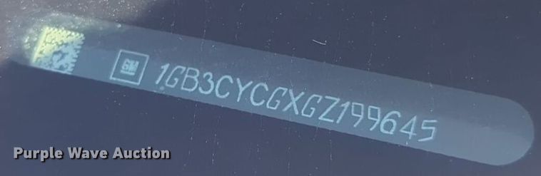 image for item ER4515 2016 Chevrolet Silverado 3500HD utility bed pickup truck