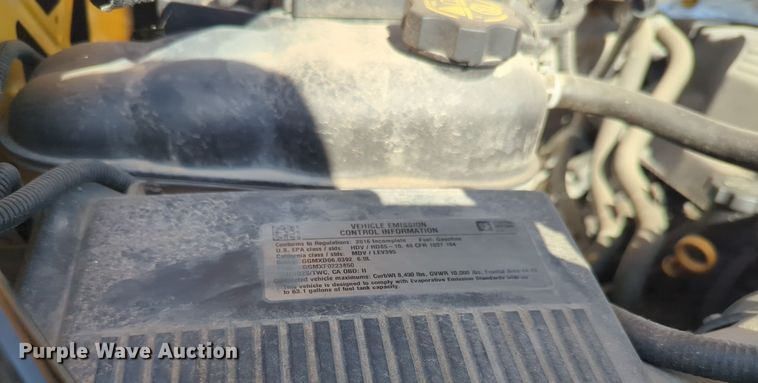 image for item ER4518 2016 Chevrolet Silverado 3500HD utility bed pickup truck