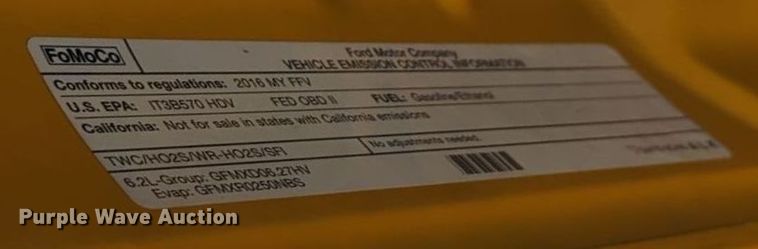 image for item ER4524 2016 Ford F350 Super Duty utility bed pickup truck