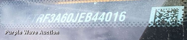 image for item ER4525 2018 Ford F350 Super Duty utility bed pickup truck