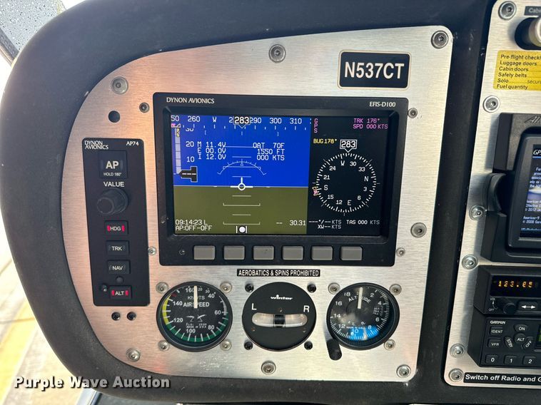 image for item JE9331 2007 Flight Design CTSW Light Sport airplane