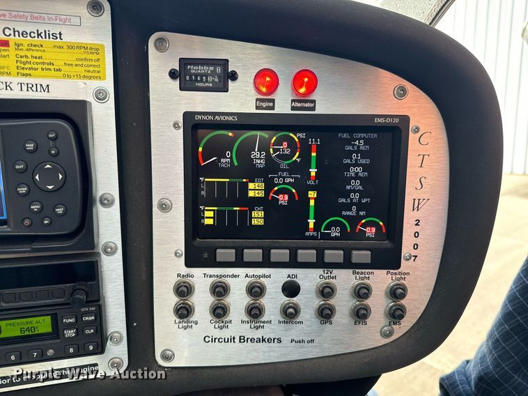 image for item JE9331 2007 Flight Design CTSW Light Sport airplane