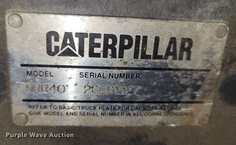 image for item JO9348 Caterpillar NRR40 forklift