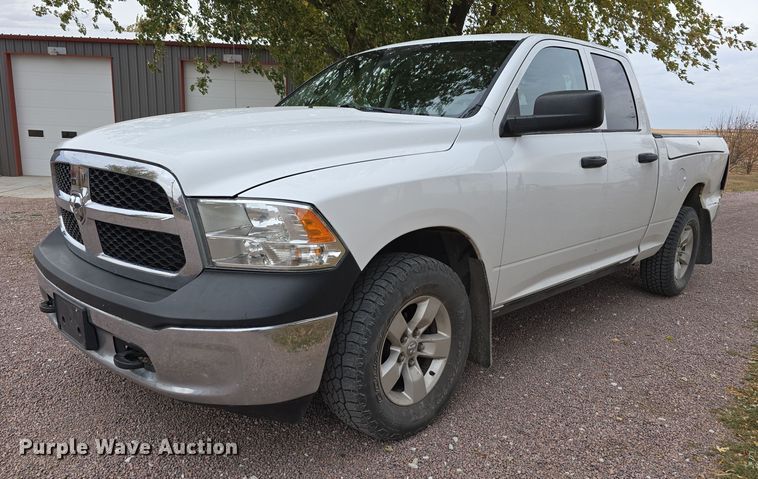 image for item LW9957 2014 Dodge Ram 1500 Quad Cab pickup truck