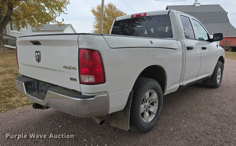 image for item LW9957 2014 Dodge Ram 1500 Quad Cab pickup truck