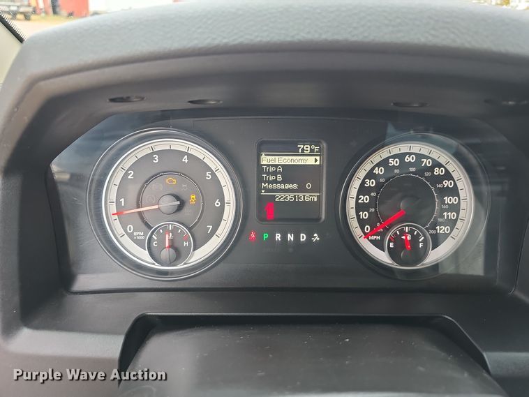 image for item LW9957 2014 Dodge Ram 1500 Quad Cab pickup truck