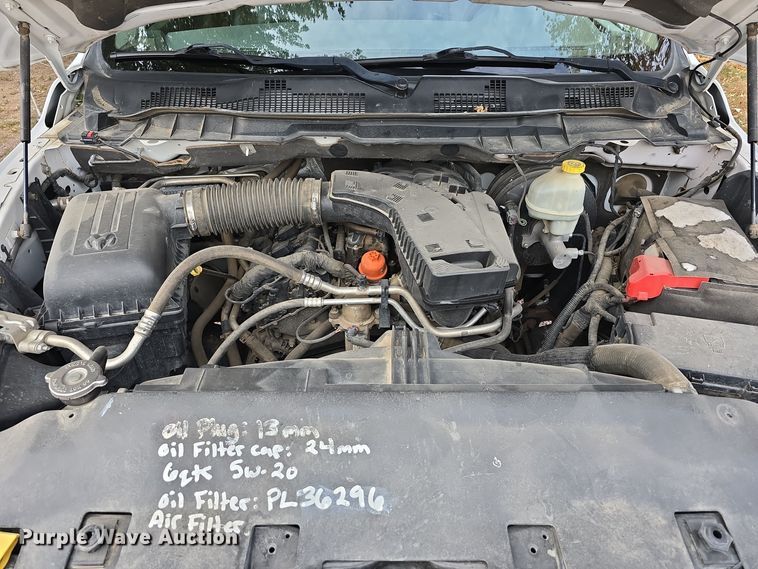 image for item LW9957 2014 Dodge Ram 1500 Quad Cab pickup truck