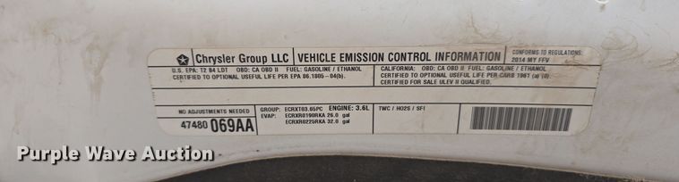 image for item LW9957 2014 Dodge Ram 1500 Quad Cab pickup truck