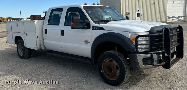 image for item MS9949 2014 Ford F450 Super Duty XL  Crew Cab utility / service truck