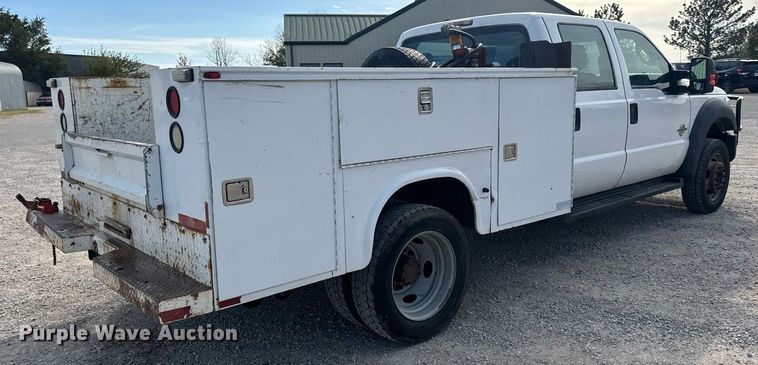 image for item MS9949 2014 Ford F450 Super Duty XL  Crew Cab utility / service truck