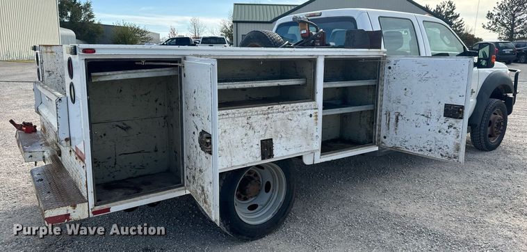 image for item MS9949 2014 Ford F450 Super Duty XL  Crew Cab utility / service truck