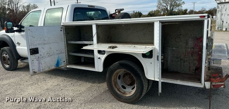 image for item MS9949 2014 Ford F450 Super Duty XL  Crew Cab utility / service truck