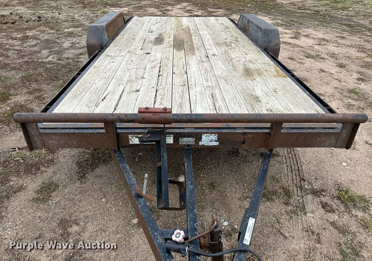 image for item MS9983 2007 Maxey utility trailer