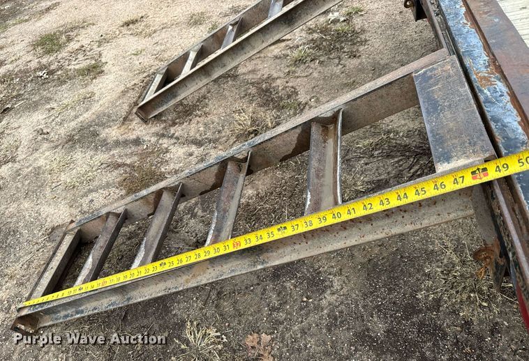 image for item MS9983 2007 Maxey utility trailer