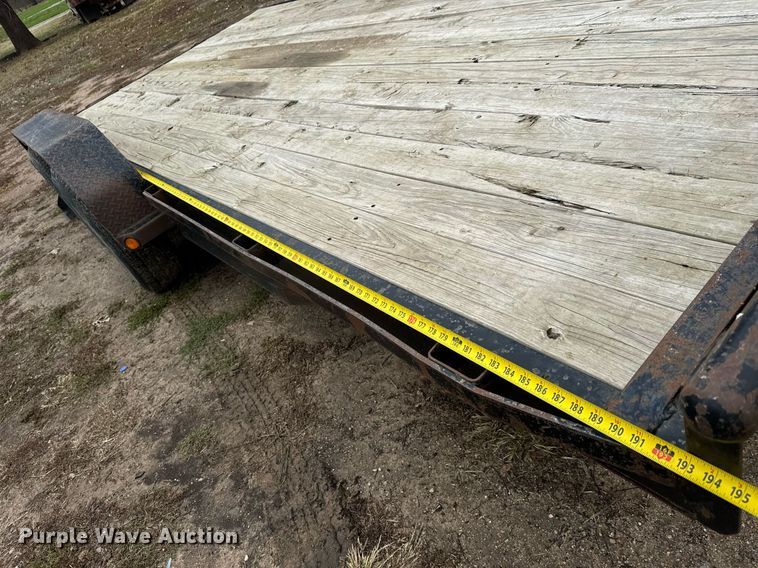 image for item MS9983 2007 Maxey utility trailer