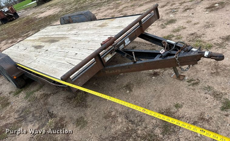 image for item MS9983 2007 Maxey utility trailer