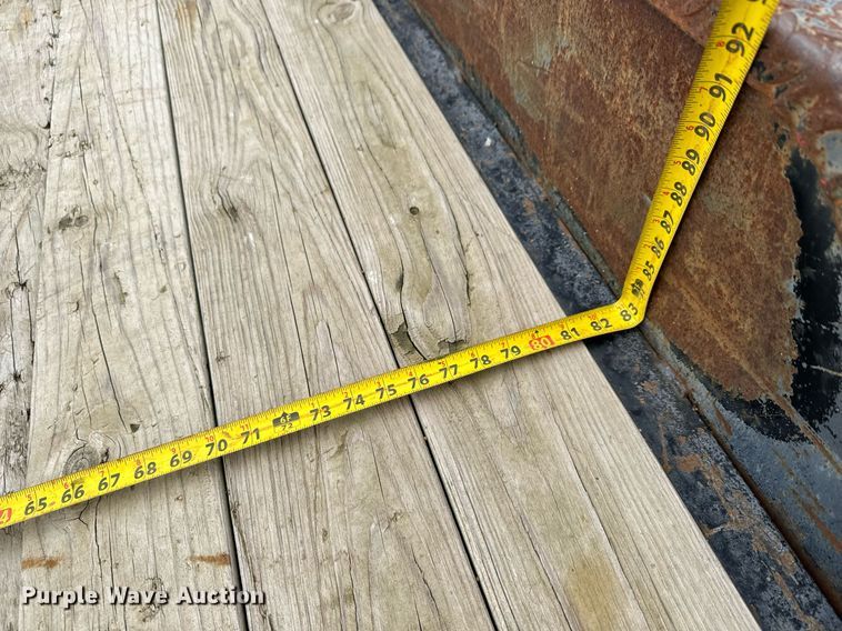 image for item MS9983 2007 Maxey utility trailer