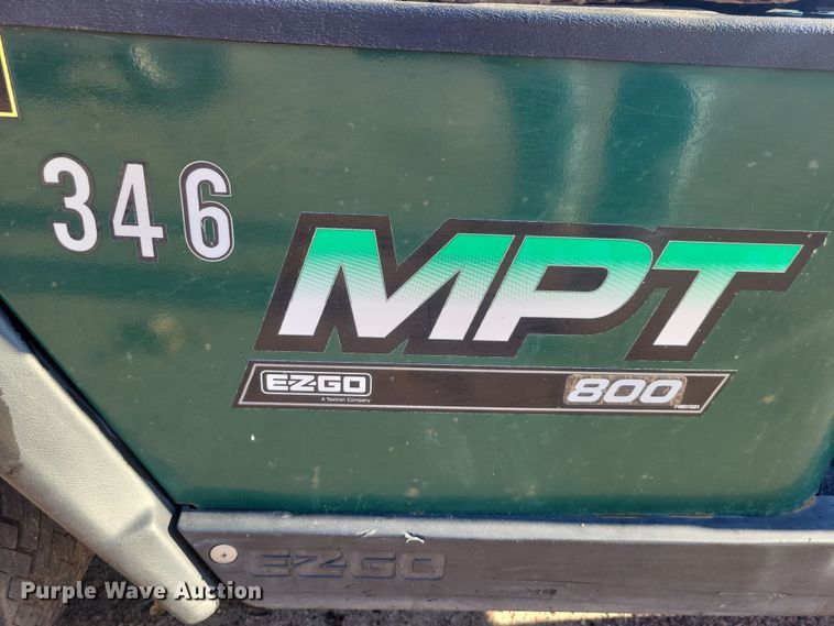 image for item OH9350 EZGO MPT 800 golf cart