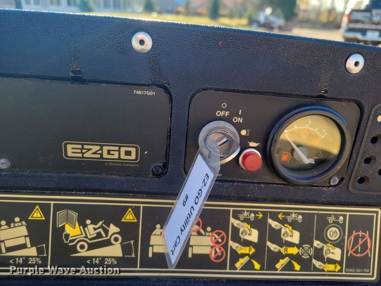 image for item OH9350 EZGO MPT 800 golf cart