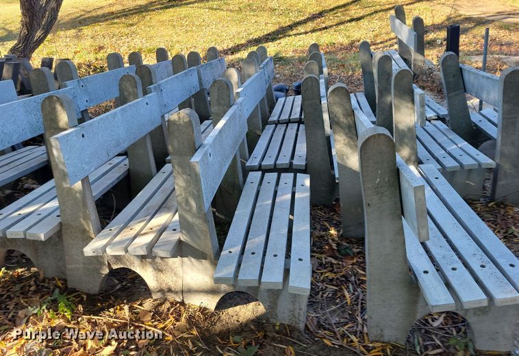 image for item OH9358 (22) 4' L benches