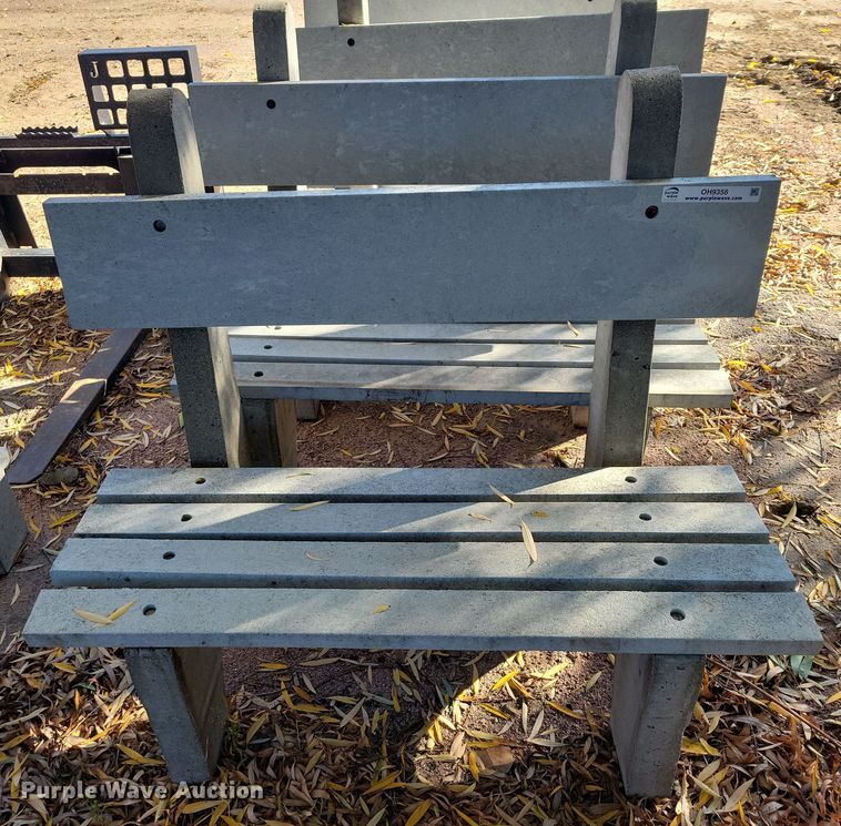 image for item OH9358 (22) 4' L benches