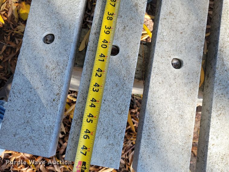 image for item OH9358 (22) 4' L benches