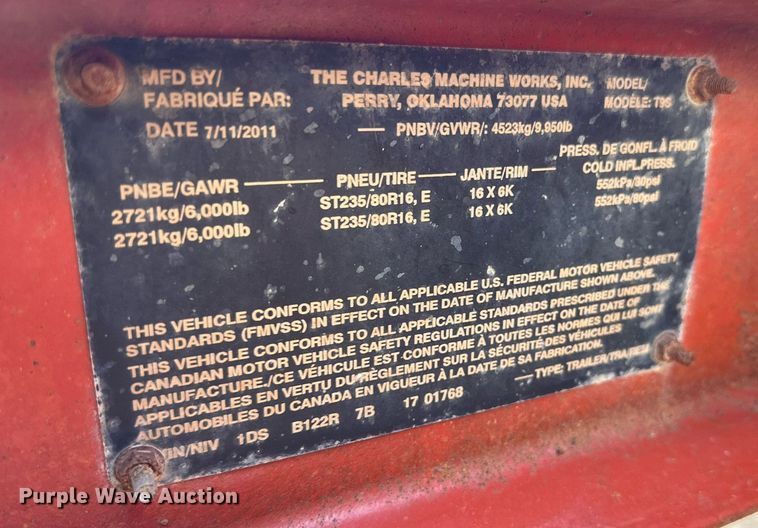 image for item DD3436 2011 Ditch Witch FX30 vacuum excavator