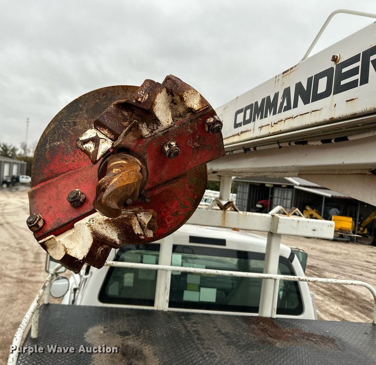 image for item DL0484 2015 Ford F750 Super Duty digger derrick truck