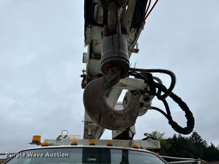 image for item DL0484 2015 Ford F750 Super Duty digger derrick truck