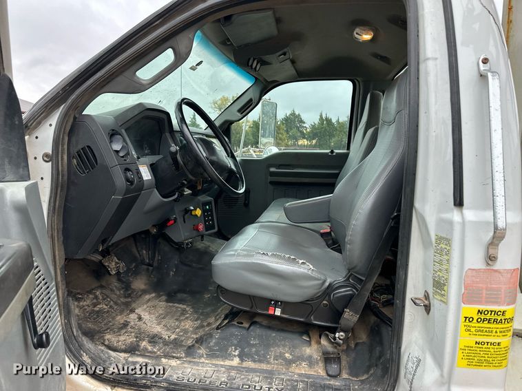 image for item DL0484 2015 Ford F750 Super Duty digger derrick truck