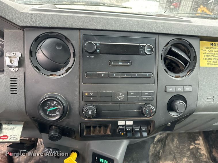 image for item DL0484 2015 Ford F750 Super Duty digger derrick truck