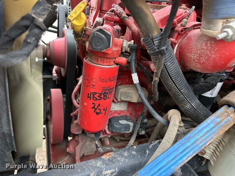 image for item DL0484 2015 Ford F750 Super Duty digger derrick truck