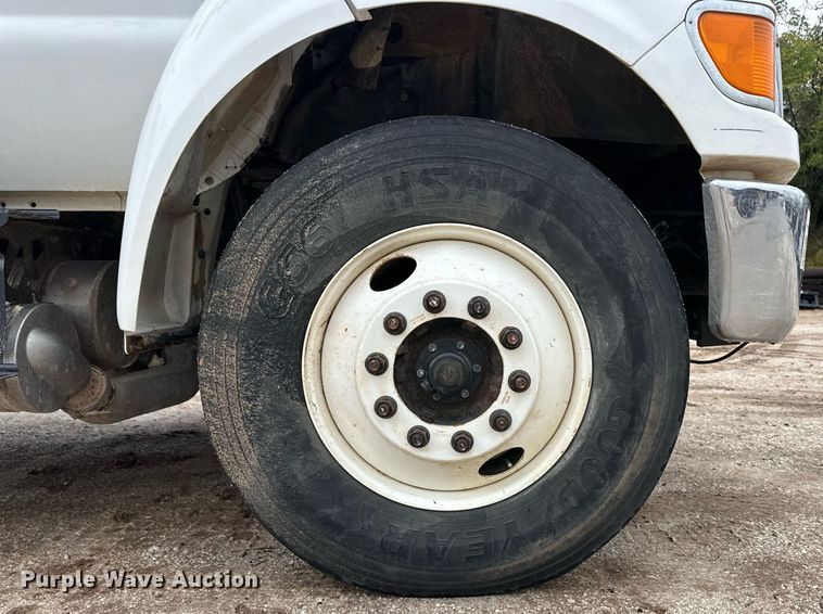 image for item DL0484 2015 Ford F750 Super Duty digger derrick truck