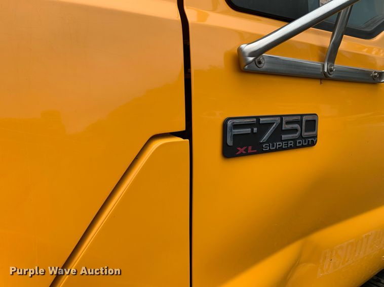 image for item DM1841 2009 Ford F750 digger derrick truck