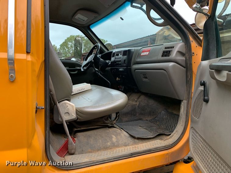 image for item DM1841 2009 Ford F750 digger derrick truck