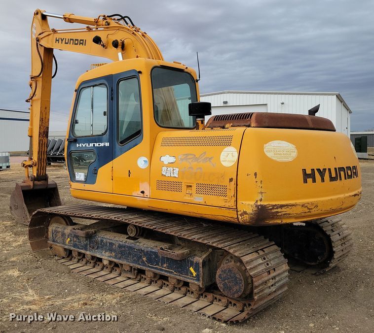 image for item DN3615 1999 Hyundai Robex 130LC-3 excavator