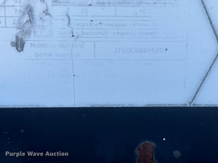 image for item DO1753 2007 Falcon Trailerworks generator