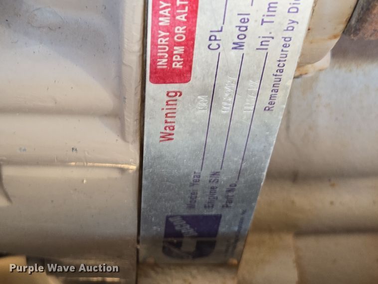 image for item DO1763 1981 Autocar winch truck