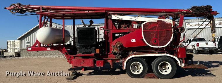 image for item DO1765 Cable tool drilling rig trailer