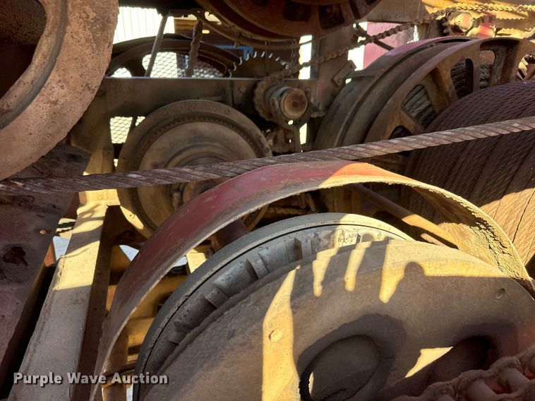 image for item DO1765 Cable tool drilling rig trailer