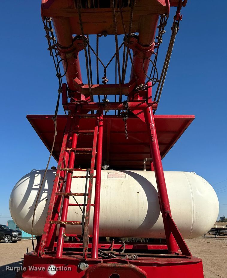 image for item DO1765 Cable tool drilling rig trailer