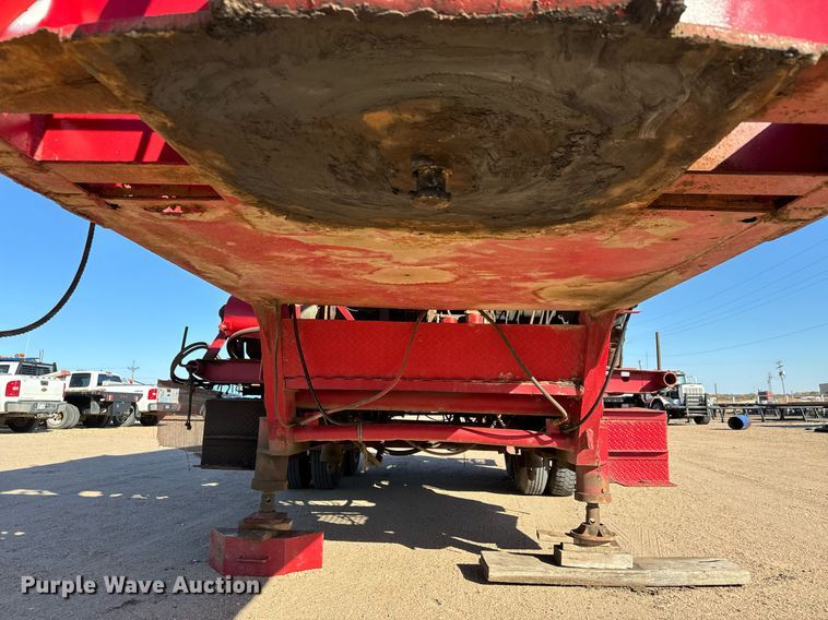 image for item DO1765 Cable tool drilling rig trailer