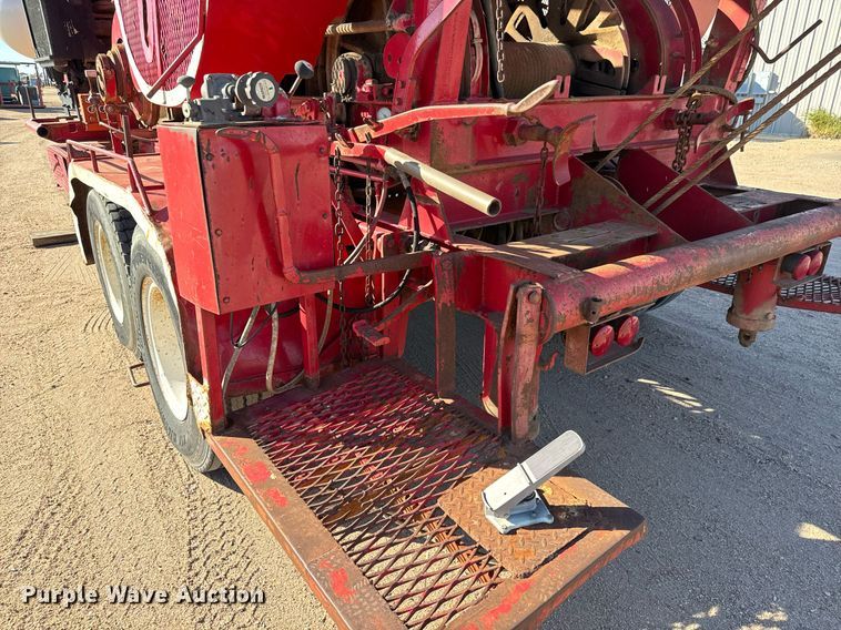 image for item DO1765 Cable tool drilling rig trailer