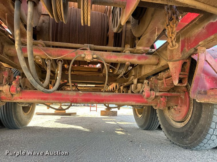 image for item DO1765 Cable tool drilling rig trailer