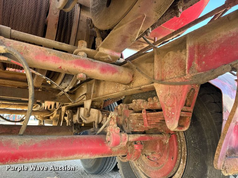 image for item DO1765 Cable tool drilling rig trailer