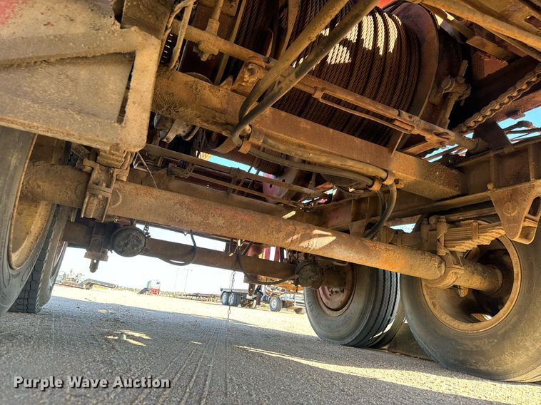 image for item DO1765 Cable tool drilling rig trailer