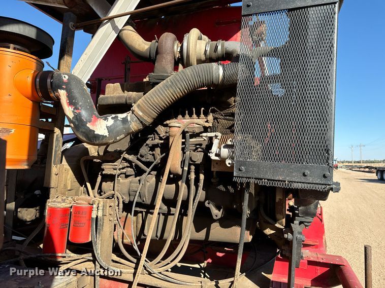 image for item DO1765 Cable tool drilling rig trailer