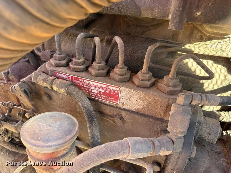 image for item DO1765 Cable tool drilling rig trailer