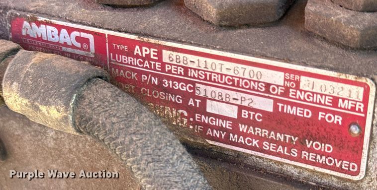 image for item DO1765 Cable tool drilling rig trailer