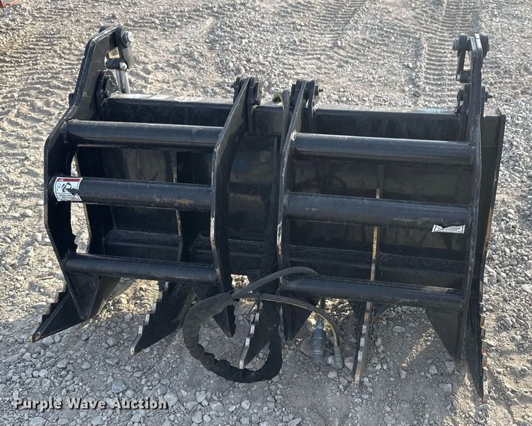 image for item DO7610 Blue Diamond compact skid steer grapple bucket